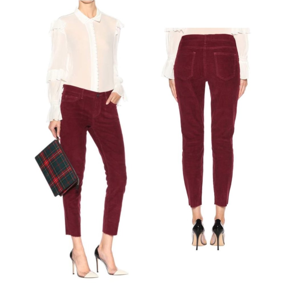 Current/Elliott The Stiletto Corduroy Size 25 NWT